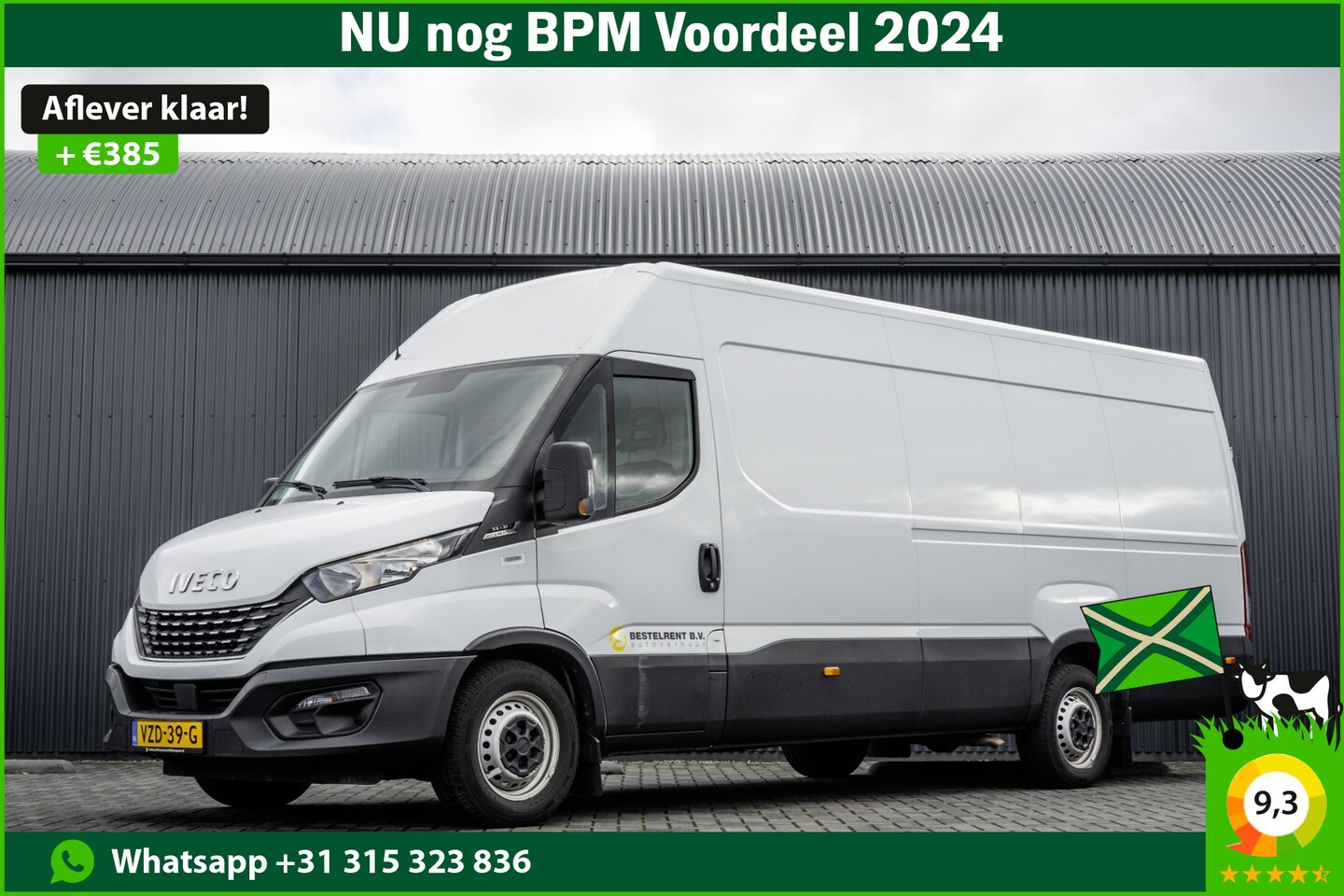 Iveco Daily - **35S16V 2.3 L4H2 | Automaat | Euro 6 | 157 PK | Climate | 3500 KG Trekgewicht | MF Stuur - AutoWereld.nl