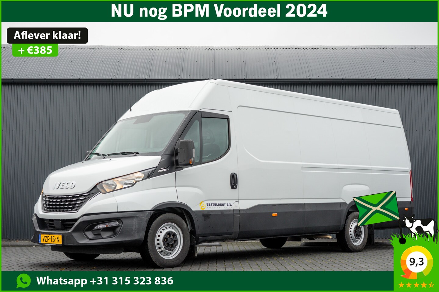 Iveco Daily - **35S16V L4H2 | Automaat | Euro 6 | 160 PK | 3500 KG Trekgewicht | MF Stuur | 3-Persoons** - AutoWereld.nl