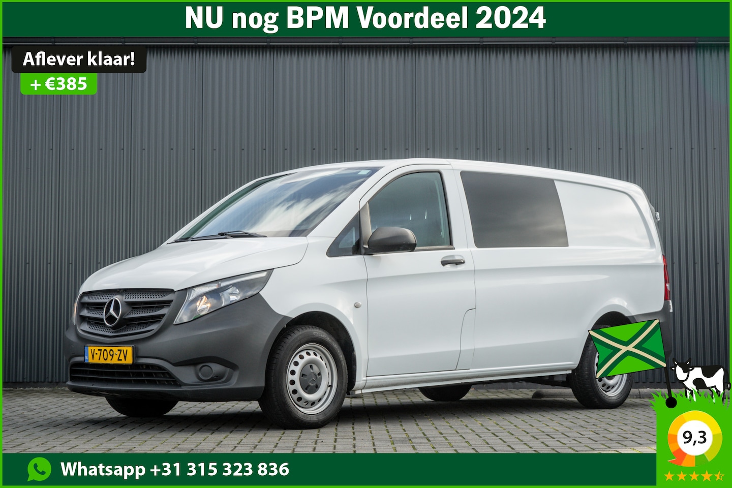 Mercedes-Benz Vito - **111 CDI L2H1 | A/C | Cruise | DC | 6-Persoons** - AutoWereld.nl