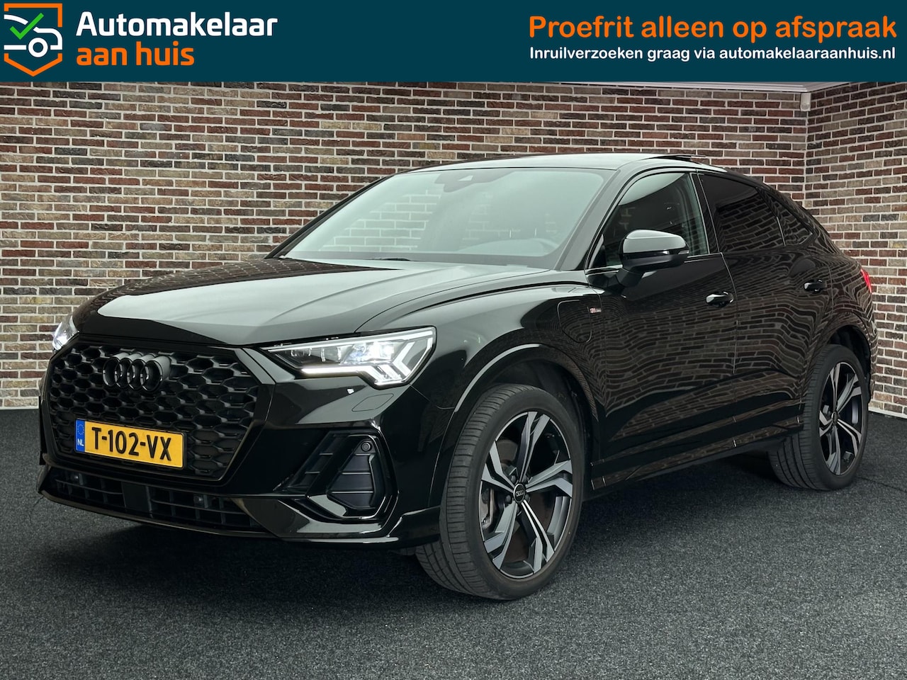 Audi Q3 Sportback - 45 TFSI e S-line DAK VIRTUAL ACC SONOS CARPLAY LEDER RIJKLAAR - AutoWereld.nl