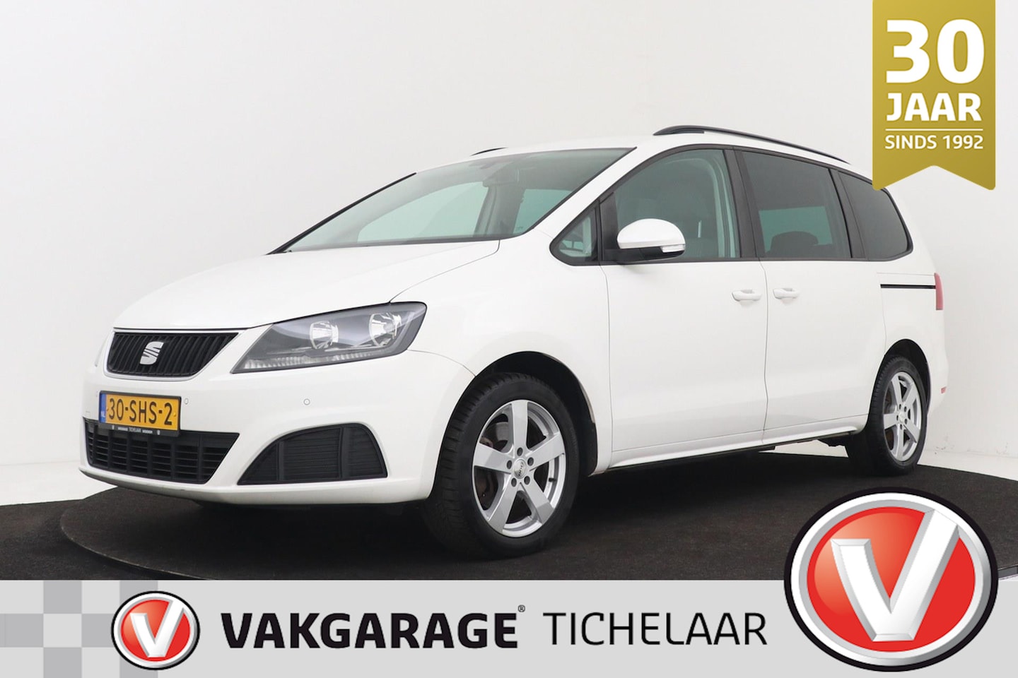 Seat Alhambra - 1.4 TSI Reference 7p | Automaat | Parkeersensoren | Navigatie | Org NL - AutoWereld.nl