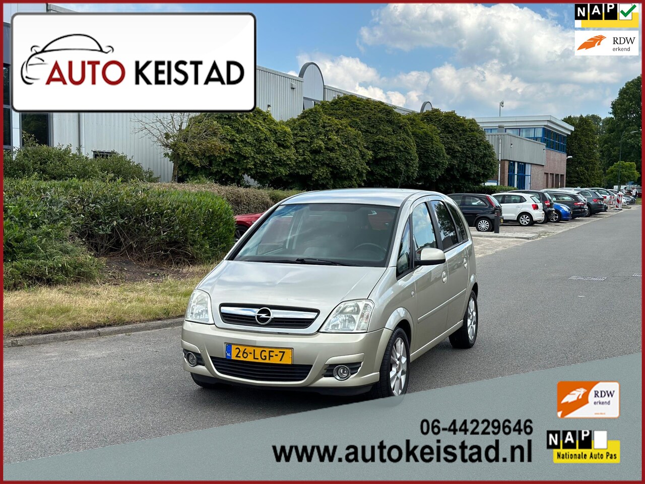 Opel Meriva - 1.6-16V CLIMA/CRUISE/BOORDCOMPUTER! VELE OPTIES! - AutoWereld.nl