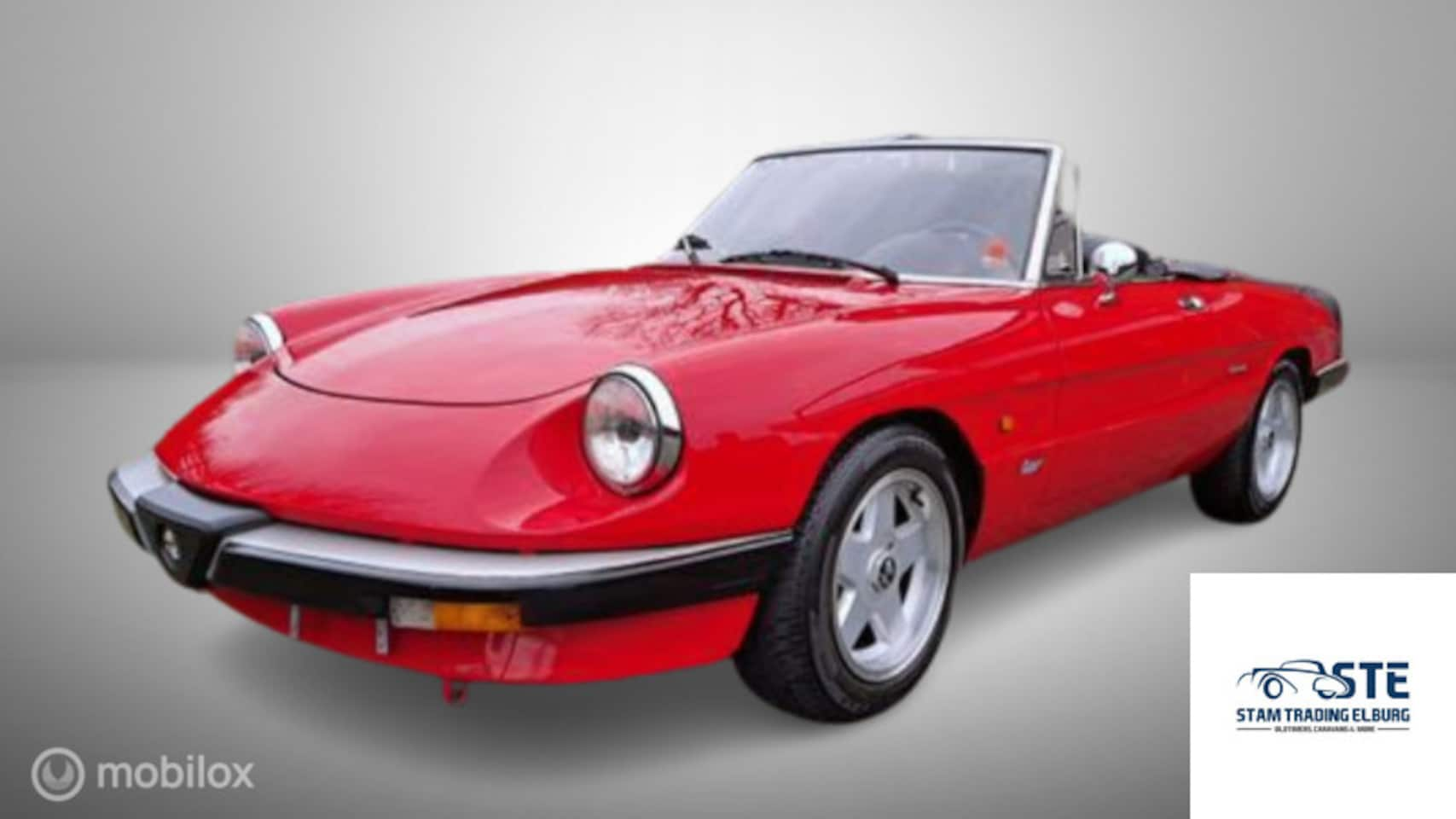 Alfa Romeo Spider - 1600 1986 Cabriolet - AutoWereld.nl