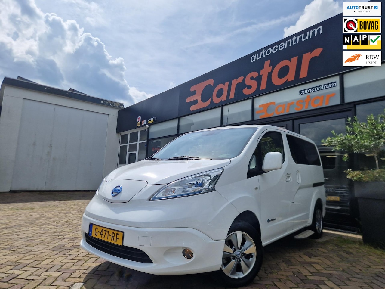 Nissan e-NV200 Evalia - 40 kWh Connect Edition 7p|Camera|Cruise|Navi|Bleuth - AutoWereld.nl