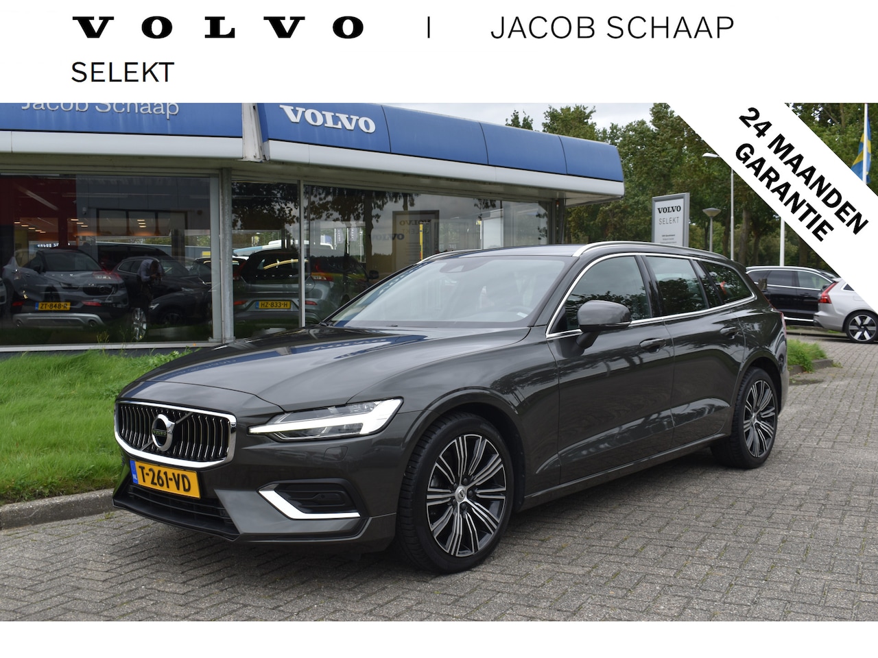 Volvo V60 - B4 Mild Hybrid 211PK Automaat Plus Bright | Lederen bekleding | ACC | Camera | Stoel/Stuur - AutoWereld.nl