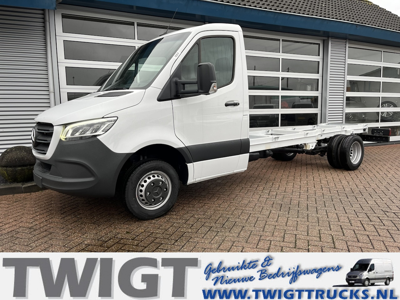 Mercedes-Benz Sprinter - 517 CDI L3 RWD Chass Cab. 10"MBUX NIEUW - AutoWereld.nl