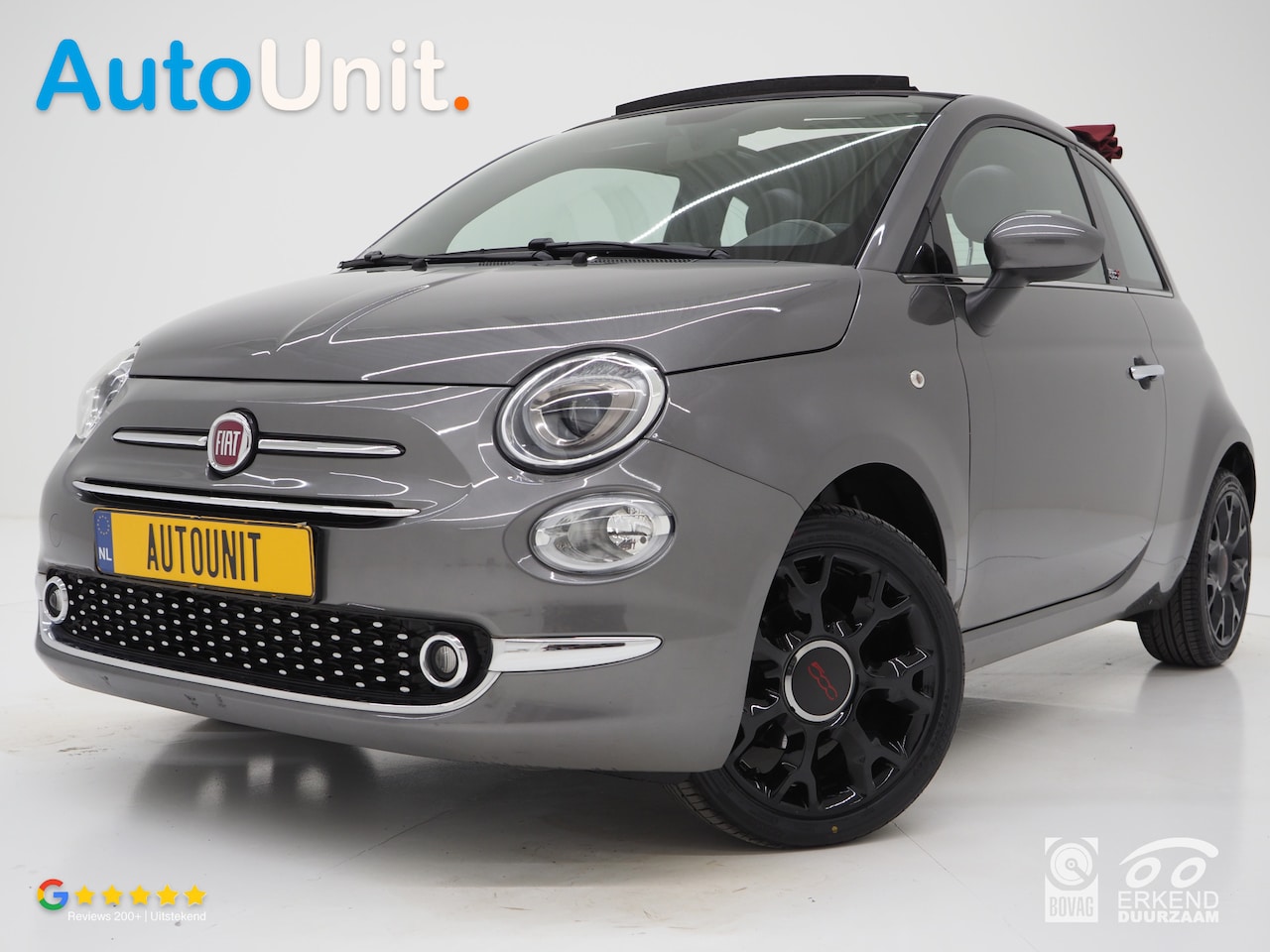 Fiat 500 C - 1.0 Hybrid Star | LED | Cruise | DAB+ | Airco - AutoWereld.nl