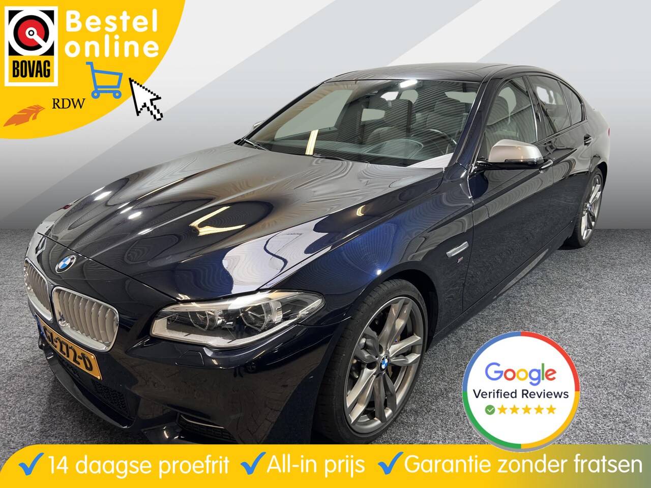 BMW 5-serie - M550xd VIRTUAL/HEAD-UP/SOFTCLOSE/ACC/CAMERA - AutoWereld.nl