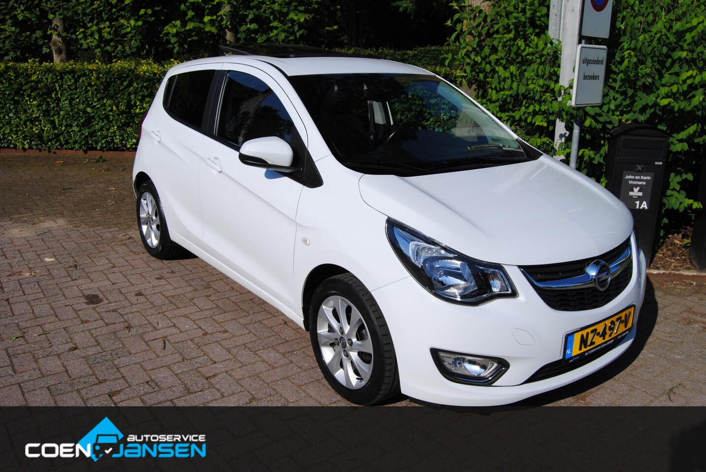 Opel Karl - 1.0 ecoFLEX Innovation Airco, Cruise controle , Open dak, Leer, Pdc - AutoWereld.nl