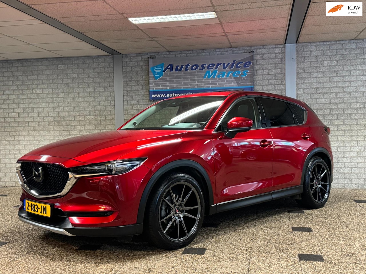 Mazda CX-5 - 2.5 SkyActiv-G 194 GT-M 4WD 2.5 SkyActiv-G 194 GT-M 4WD, automaat, navi, 360 Camera, cruise, schuifdak, leder, 20 inch - AutoWereld.nl