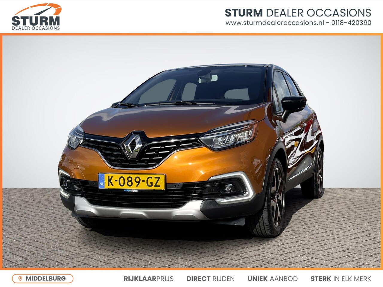 Renault Captur - 0.9 TCe Intens | Trekhaak | Navigatie | Camera | Keyless Entry | Cruise & Climate Control - AutoWereld.nl