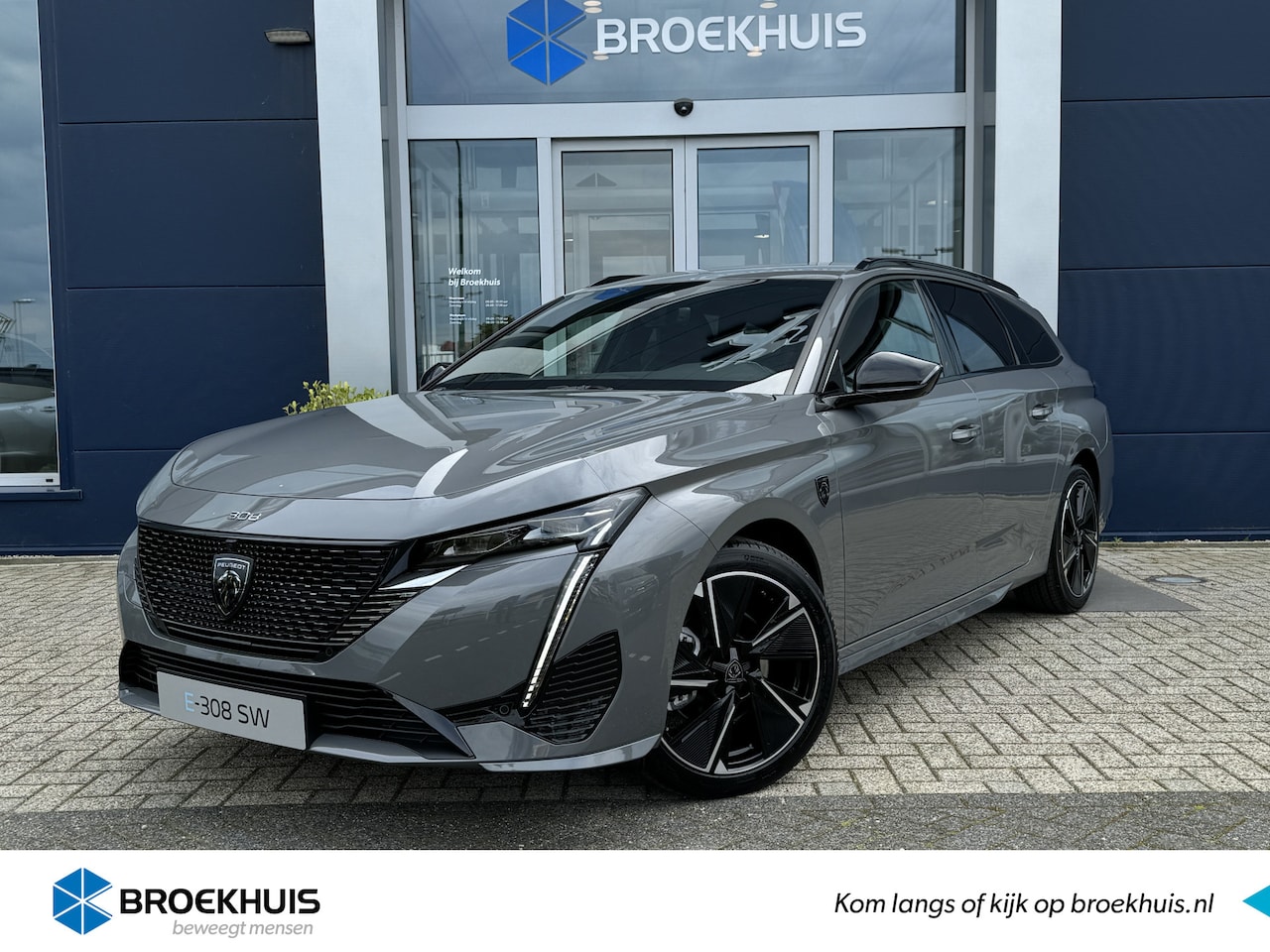 Peugeot e-308 SW - GT EV 54 kWh | 360 Camera | AGR stoelen + Stoel/Stuur verwarming | ACC | Elektr. klep - AutoWereld.nl