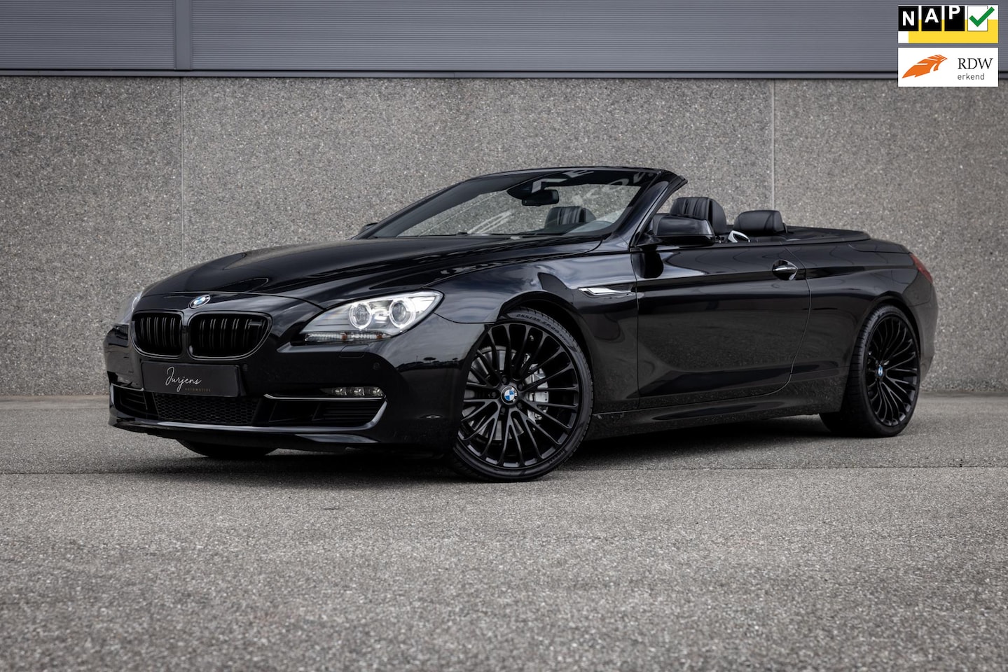 BMW 6-serie Cabrio - 640i High Executive (320pk) Vierwielbesturing | Softclose | HUD | 20"Breyton | - AutoWereld.nl