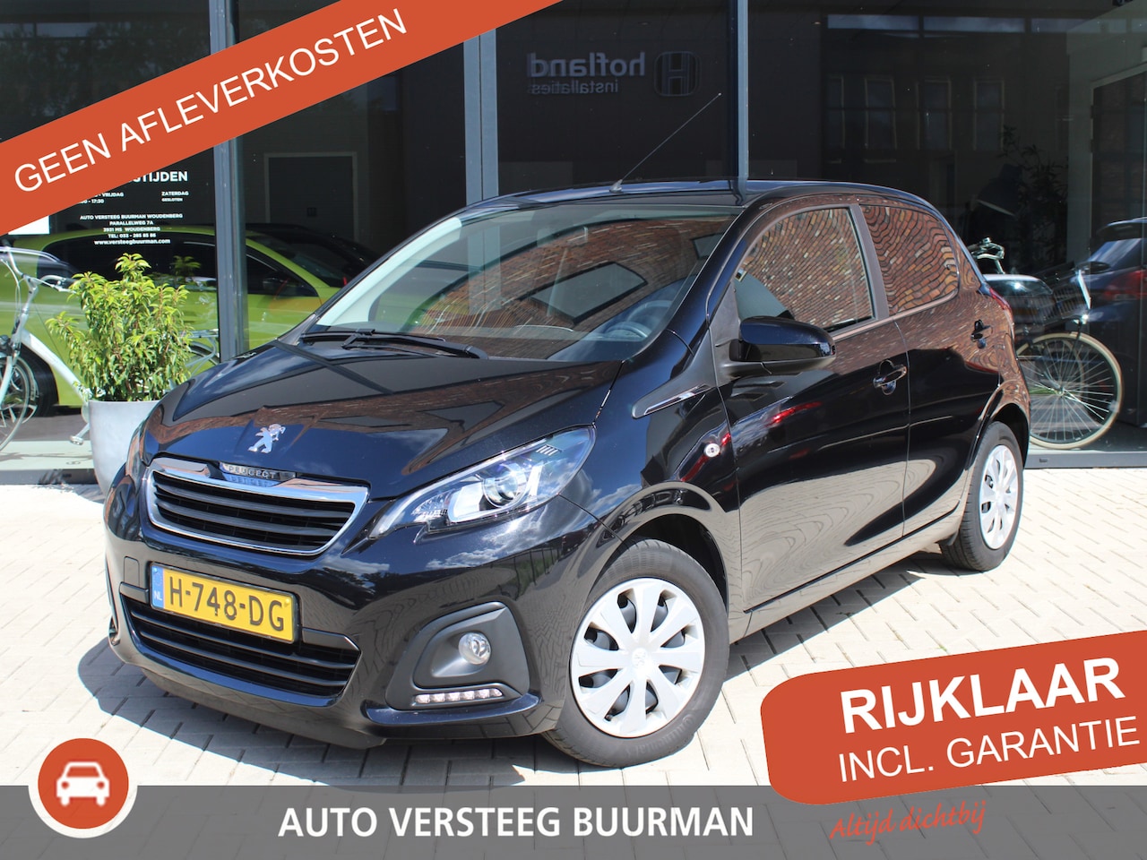 Peugeot 108 - 1.0 e-VTi Active Airco, Getinte ramen, Centrale deurvergrendeling - AutoWereld.nl