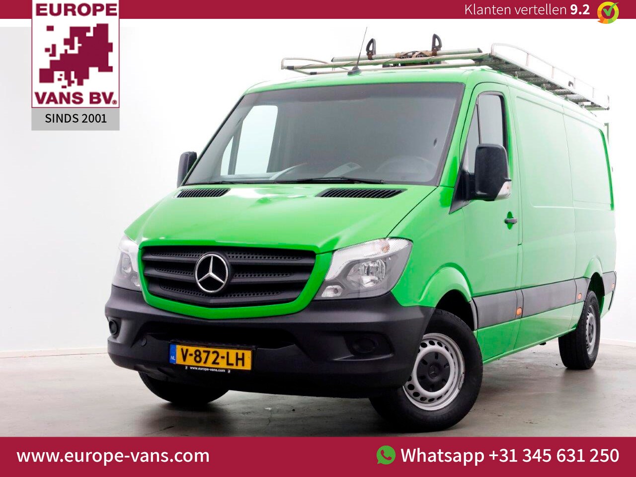 Mercedes-Benz Sprinter - 314 CDI 143pk E6 L2H1 7G Automaat Airco/Navi/Camera 02-2018 - AutoWereld.nl