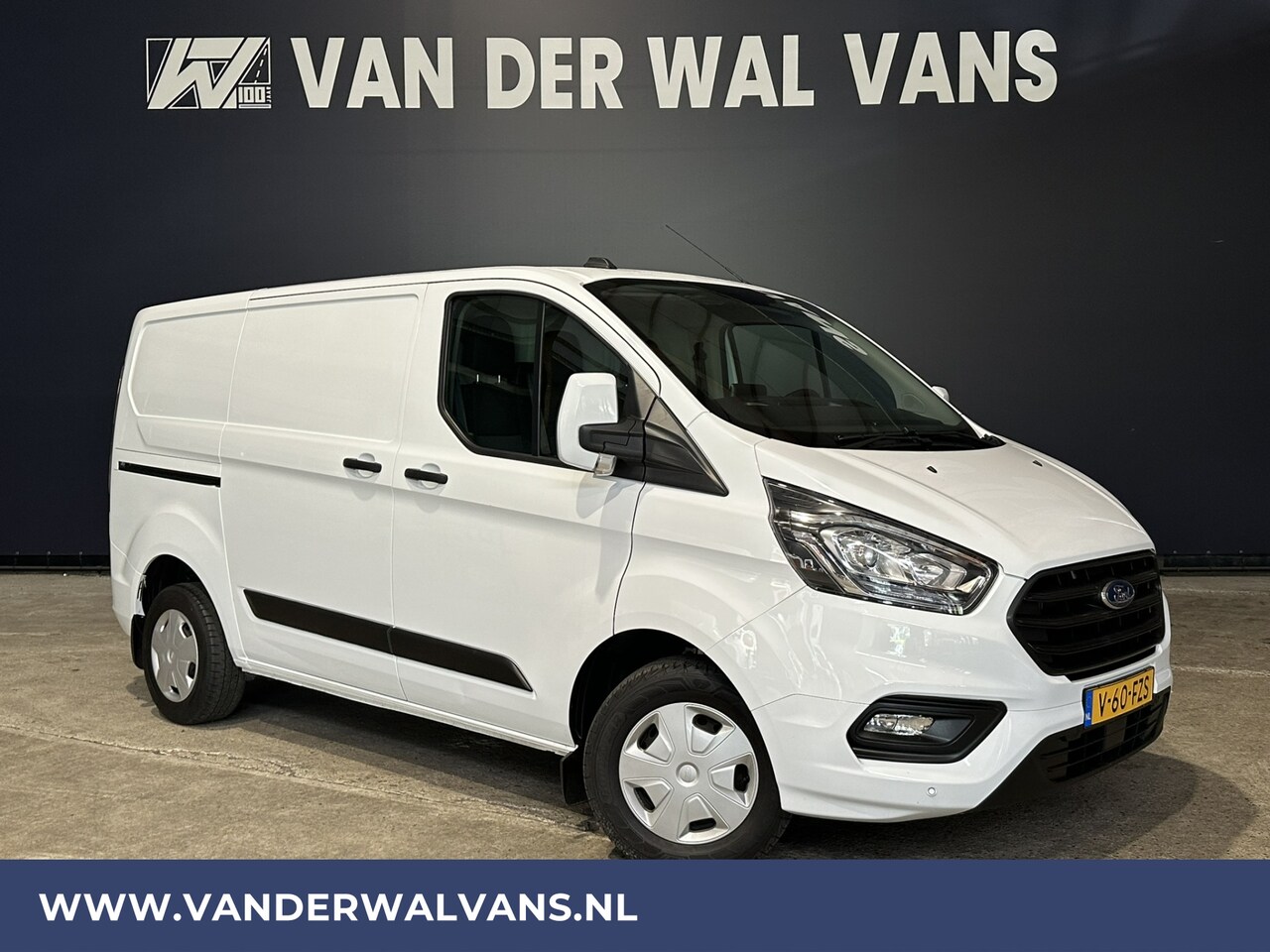 Ford Transit Custom - 2.0 TDCI L1H1 Euro6 Airco | Navigatie | LED | Cruisecontrol | Parkeersensoren Bijrijdersba - AutoWereld.nl