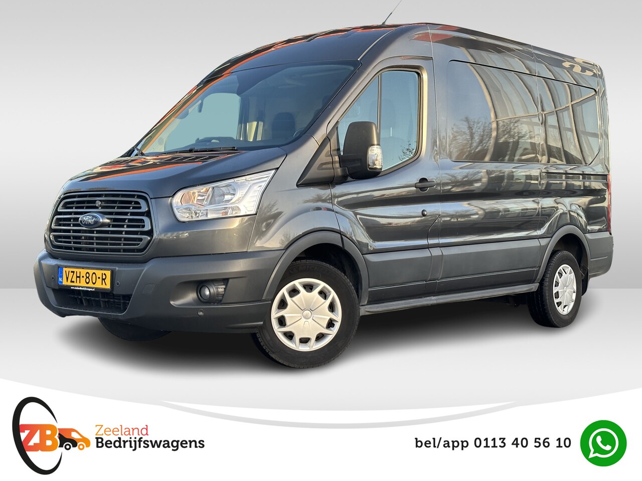 Ford Transit - 350 2.0 TDCI L2 H2 Trend Automaat | Stoelverw. | Standkachel - AutoWereld.nl