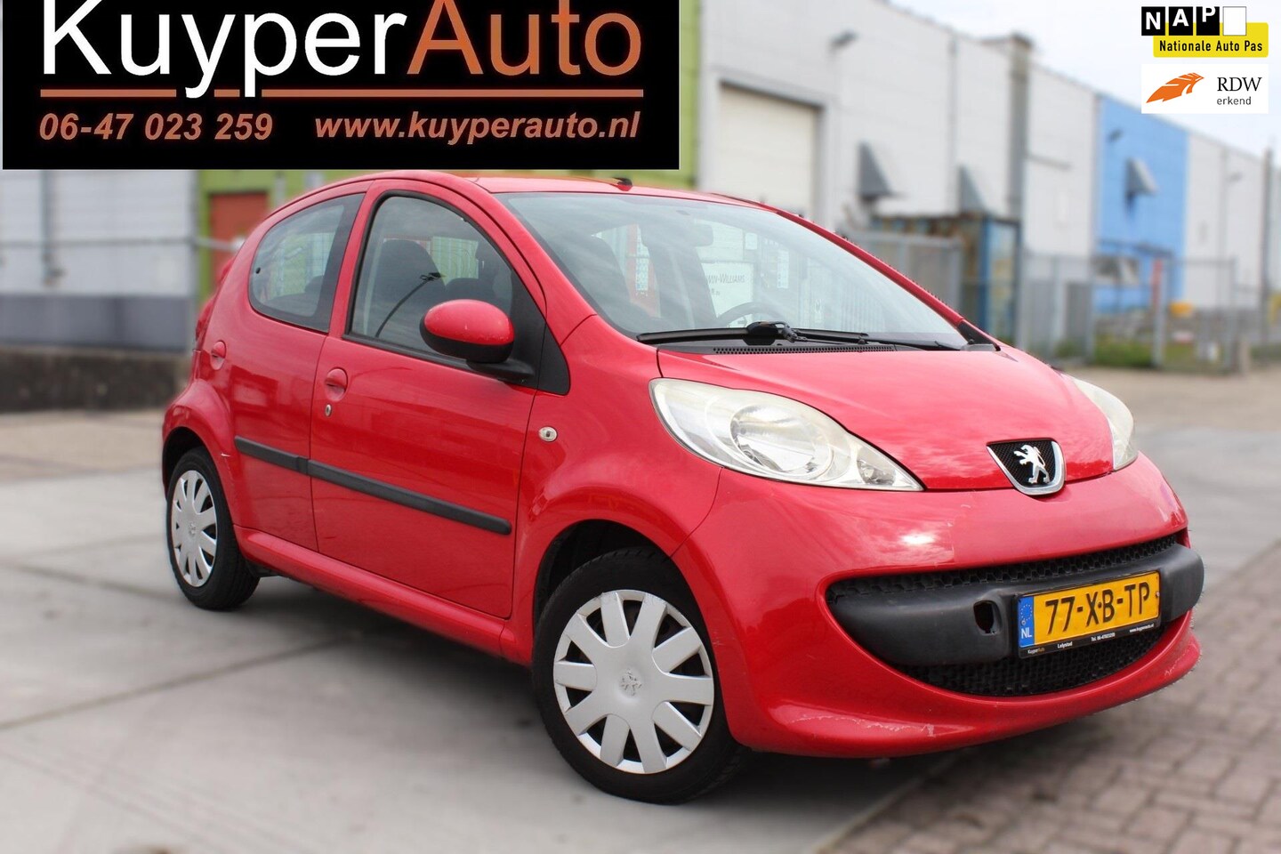 Peugeot 107 - 1.0-12V XS 5DRS ELEKTR RAMEN NW APK - AutoWereld.nl