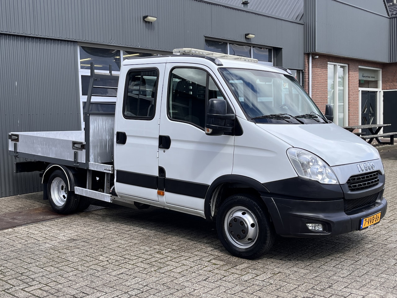 Iveco Daily - 35C14G 345 CNG 136pk BTW vrij CNG Aardgas ( natural Gas ) benzine Pick-up Open laadbak Air - AutoWereld.nl