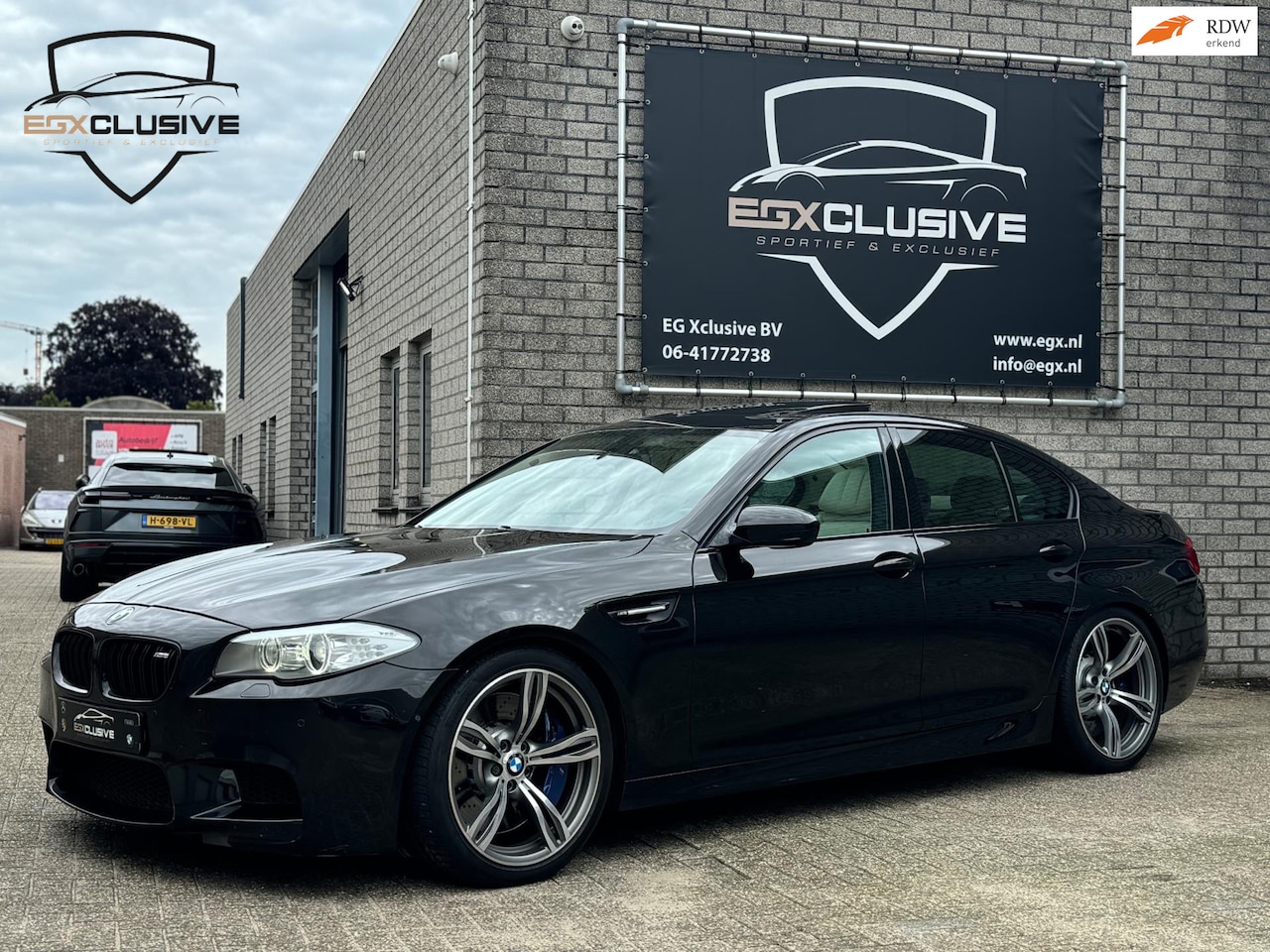 BMW M5 - Hartge 700PK/Eibach/Pano/HUD/360Cam/Alcantara - AutoWereld.nl