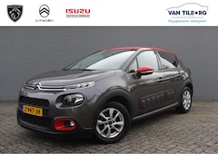 Citroën C3 - 1.2 PureTech S&S 110 Shine NAV | CLIMA | KEYLESS | A. CAMERA | DAB | STOEL VW | LAGE KM