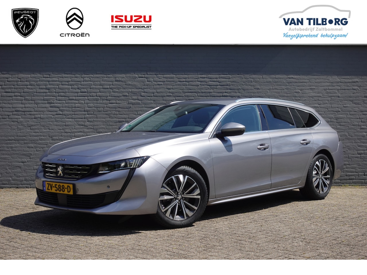 Peugeot 508 SW - 1.6 PureTech 180 AUTOMAAT Blue Lease Active | NAV | A. CAM | DRAADL.TEL. | AD.CRUISE | CLI - AutoWereld.nl