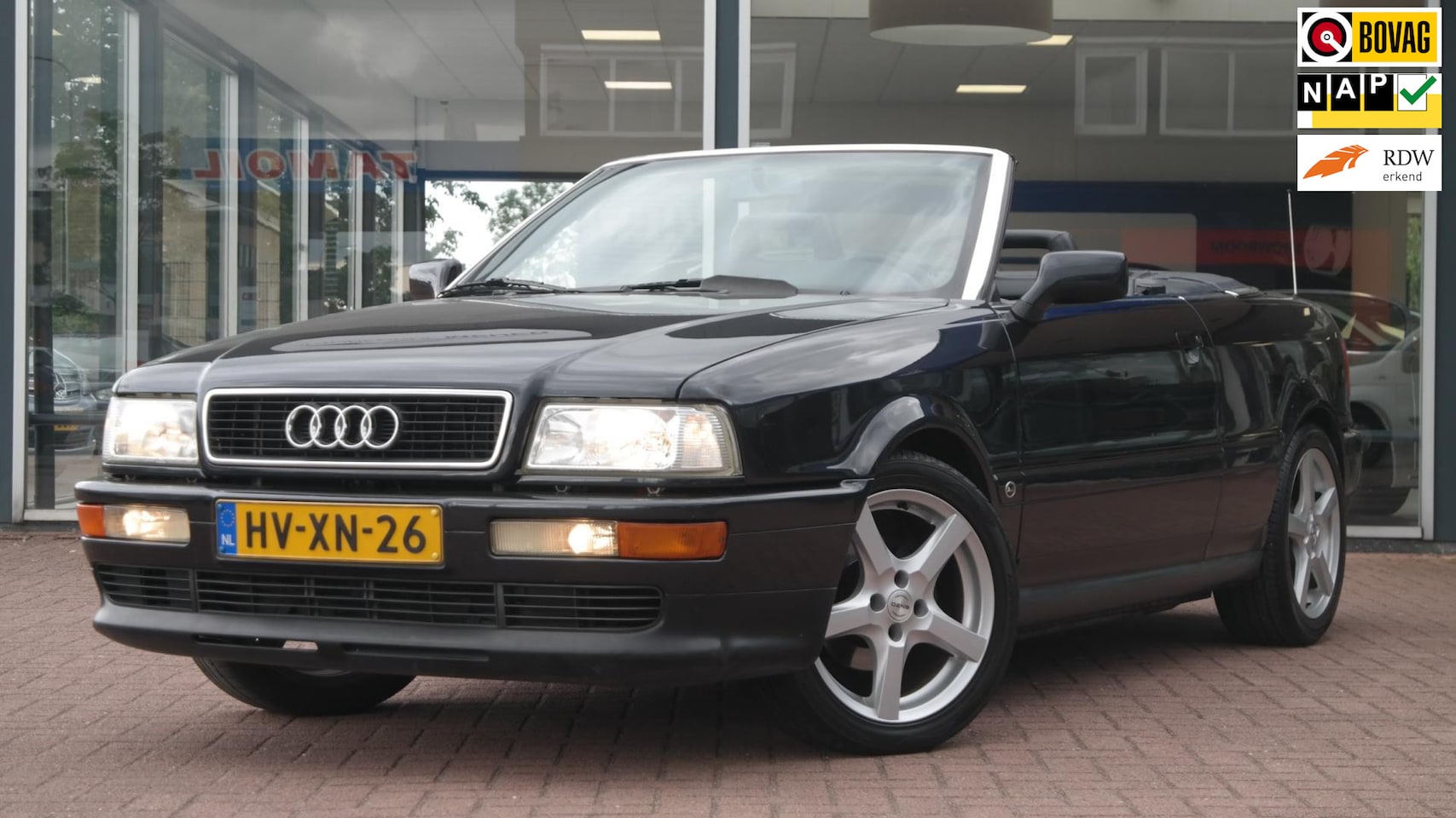 Audi Cabriolet - 2.6 Pro Line Sunset | Airco | Stoelverwarming | Leder | Dealerauto | Inruil mogelijk - AutoWereld.nl