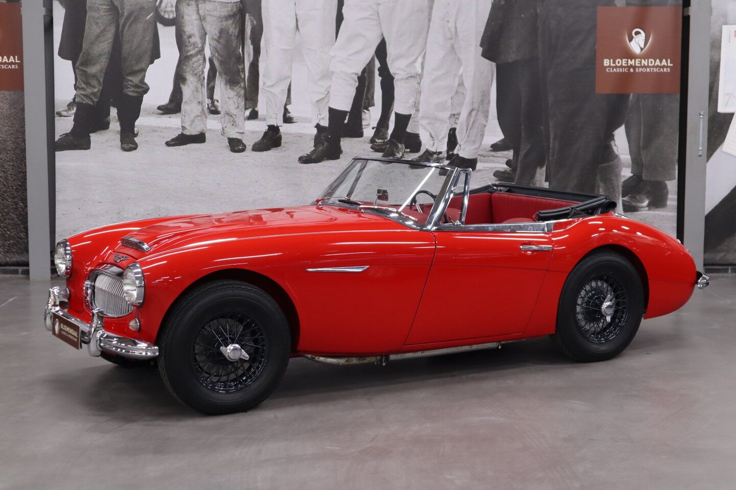 Austin Healey - Mk2A BJ7 fully restored - AutoWereld.nl