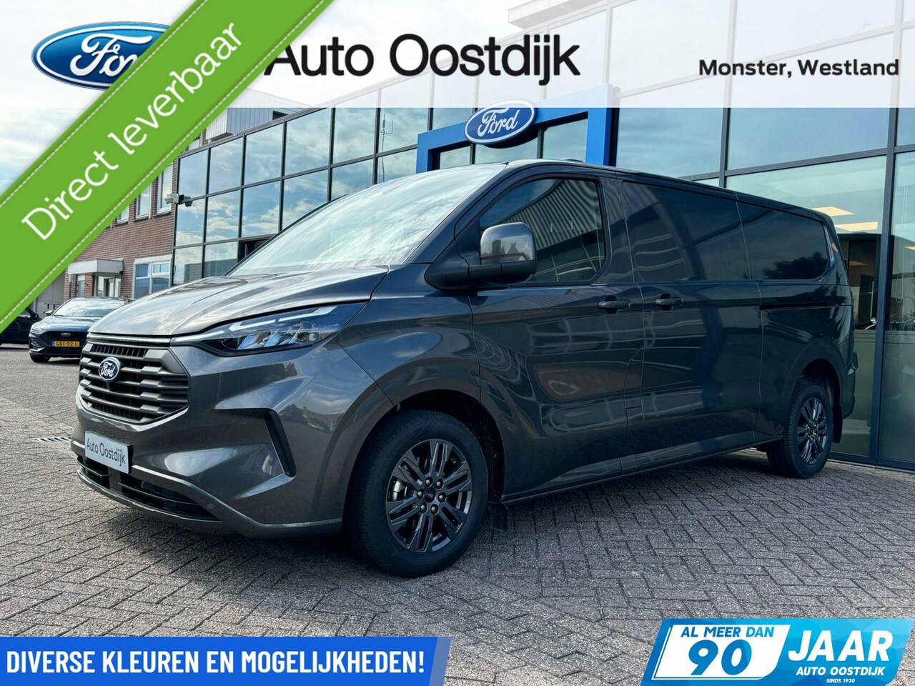 Ford Transit Custom - 320 2.0 TDCI L2H1 Limited 136PK Automaat DIRECT RIJDEN!! 2x Schuifdeur Camera Carplay-Navi - AutoWereld.nl