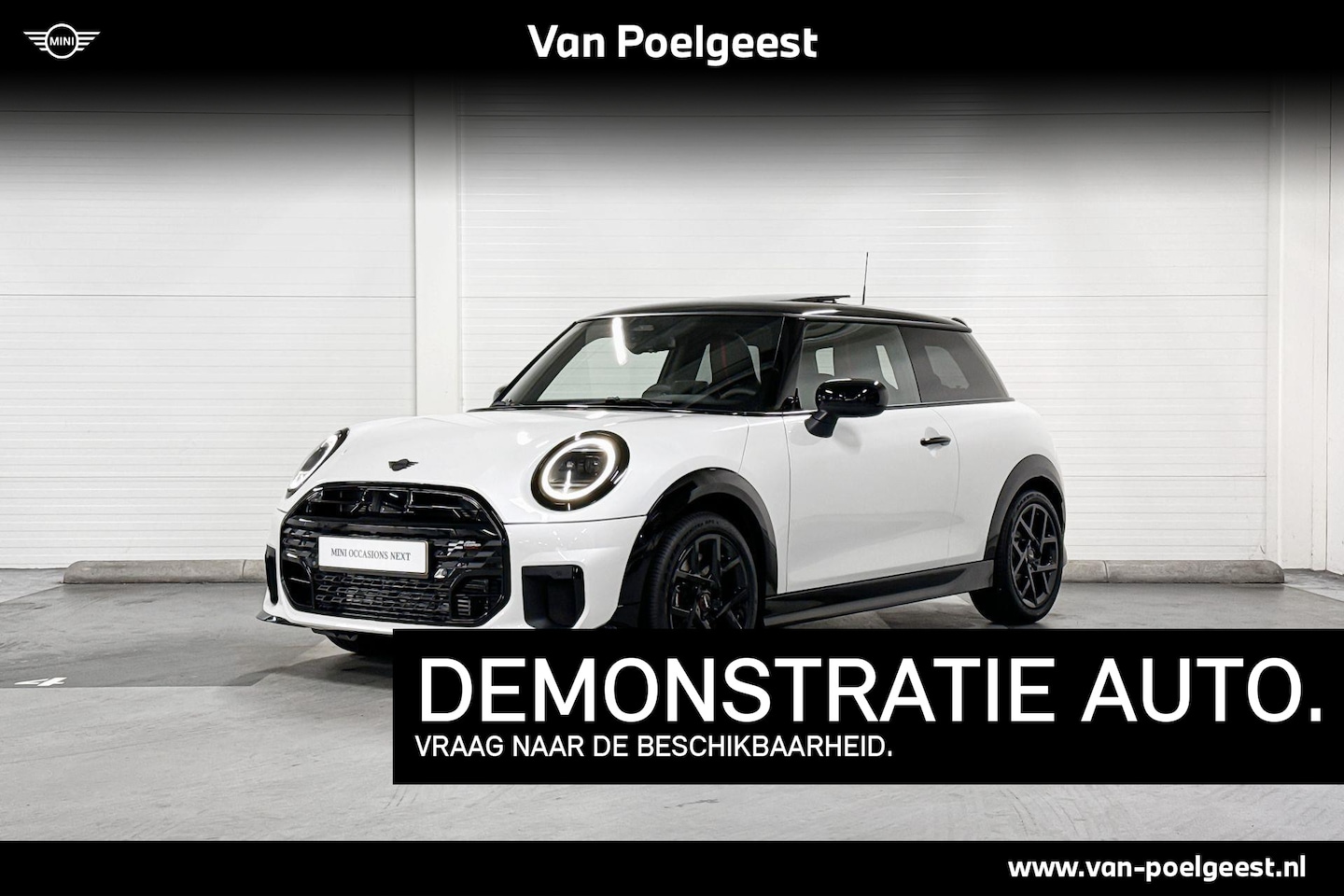 MINI Cooper - C | John Cooper Works Trim | Pakket M | 17" John Cooper Works Sprint Spoke Black - AutoWereld.nl