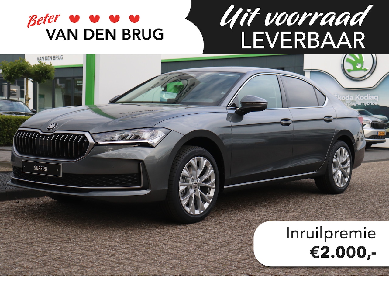 Skoda Superb - 1.5 TSI MHEV DSG First Edition | Nieuw model | Lounge interieur | Trekhaak wegklapbaar | 1 - AutoWereld.nl