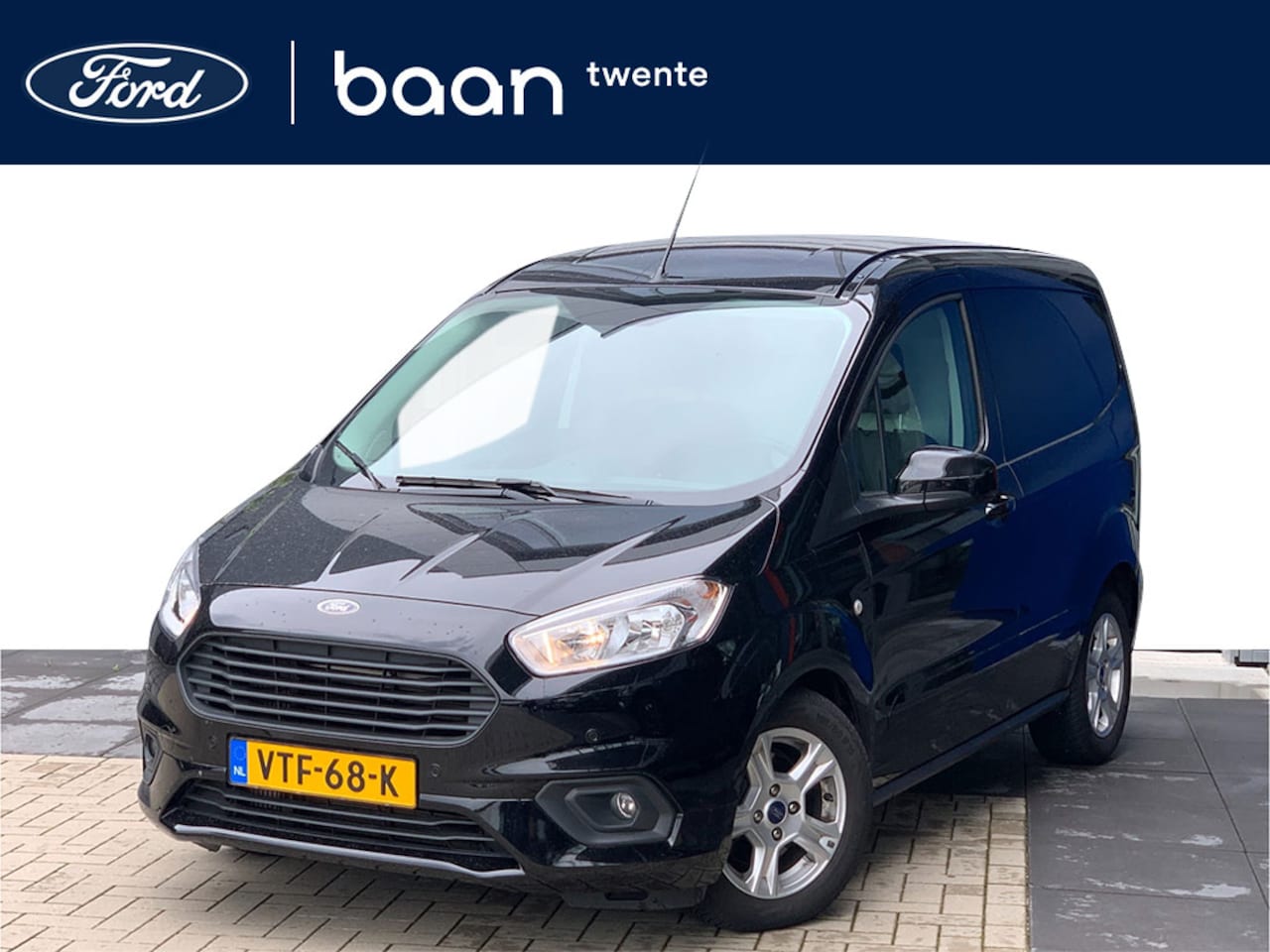 Ford Transit Courier - 1.5 TDCI 100pk Limited Start&Stop camera / navi / pdc / voorruitverw. / stoelverw. / agate - AutoWereld.nl