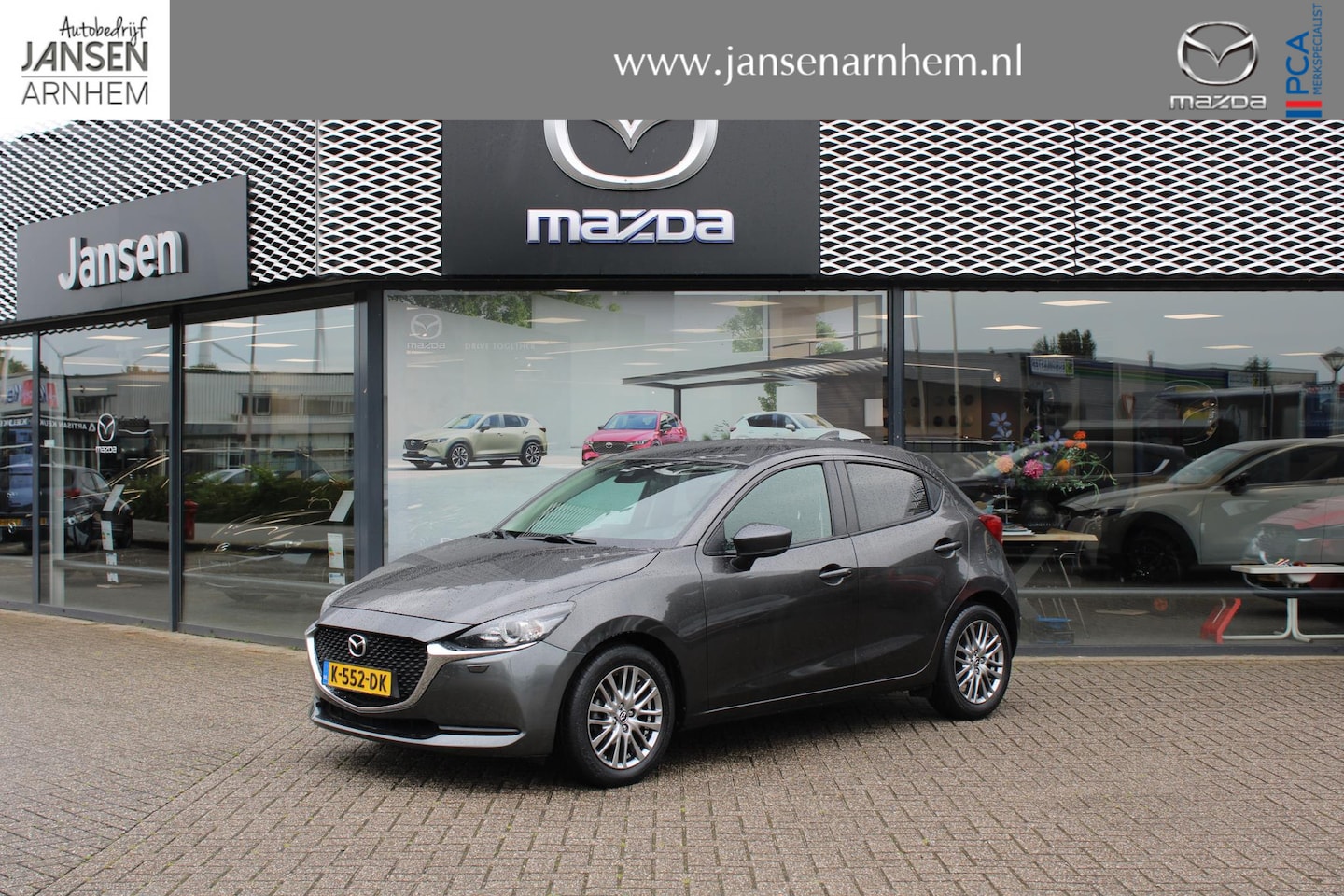 Mazda 2 - 1.5 Skyactiv-G Style Selected 1.5 Skyactiv-G Style Selected , Airco, Cruise, Apple Carplay, Camera, LMV 16 Inch, LKA - AutoWereld.nl