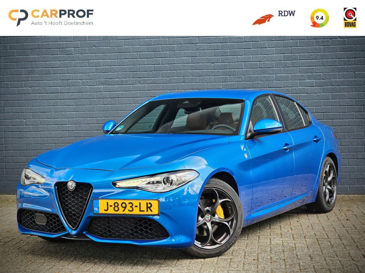 Alfa Romeo Giulia - 2.0T / VELOCE INT. &  EXT. / CARPLAY / 300PK - AutoWereld.nl