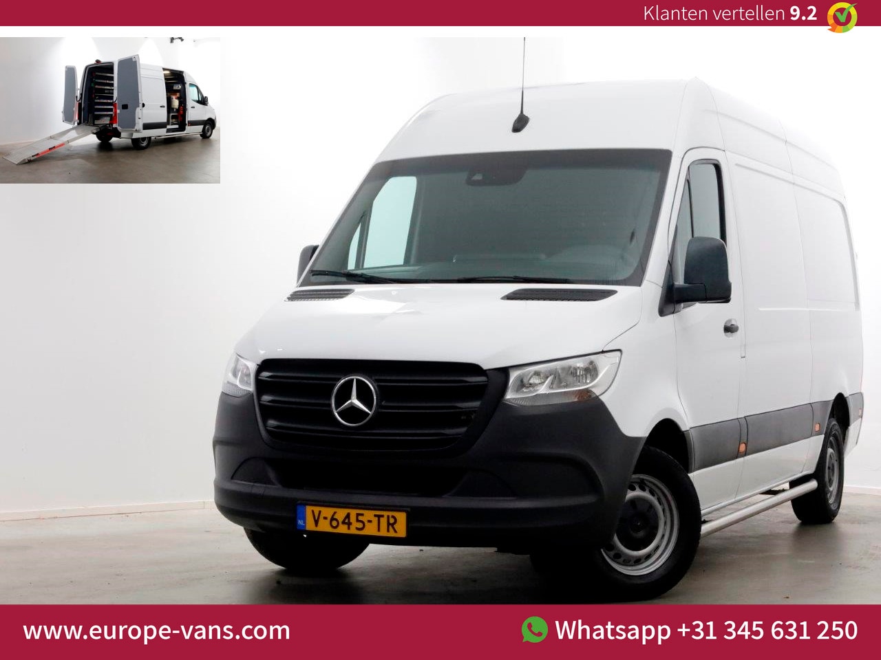 Mercedes-Benz Sprinter - 311 CDI 115pk E6 RWD L2H2 Servicewagen/230V/Camera 01-2019 - AutoWereld.nl