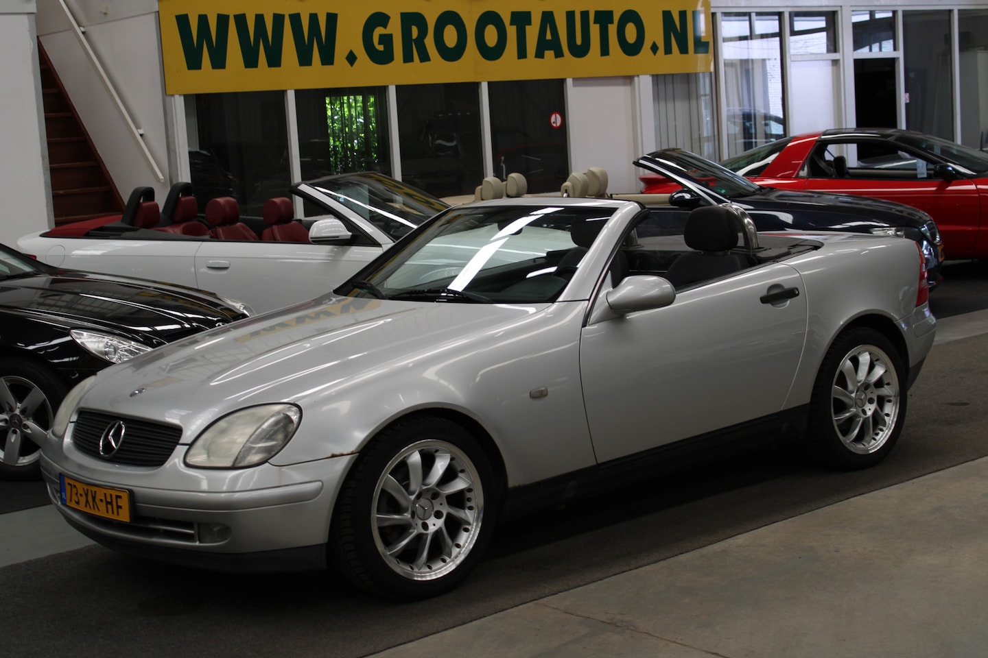 Mercedes-Benz SLK-klasse - 200 Automaat Airco, Cruise control, Stoelverwarming - AutoWereld.nl