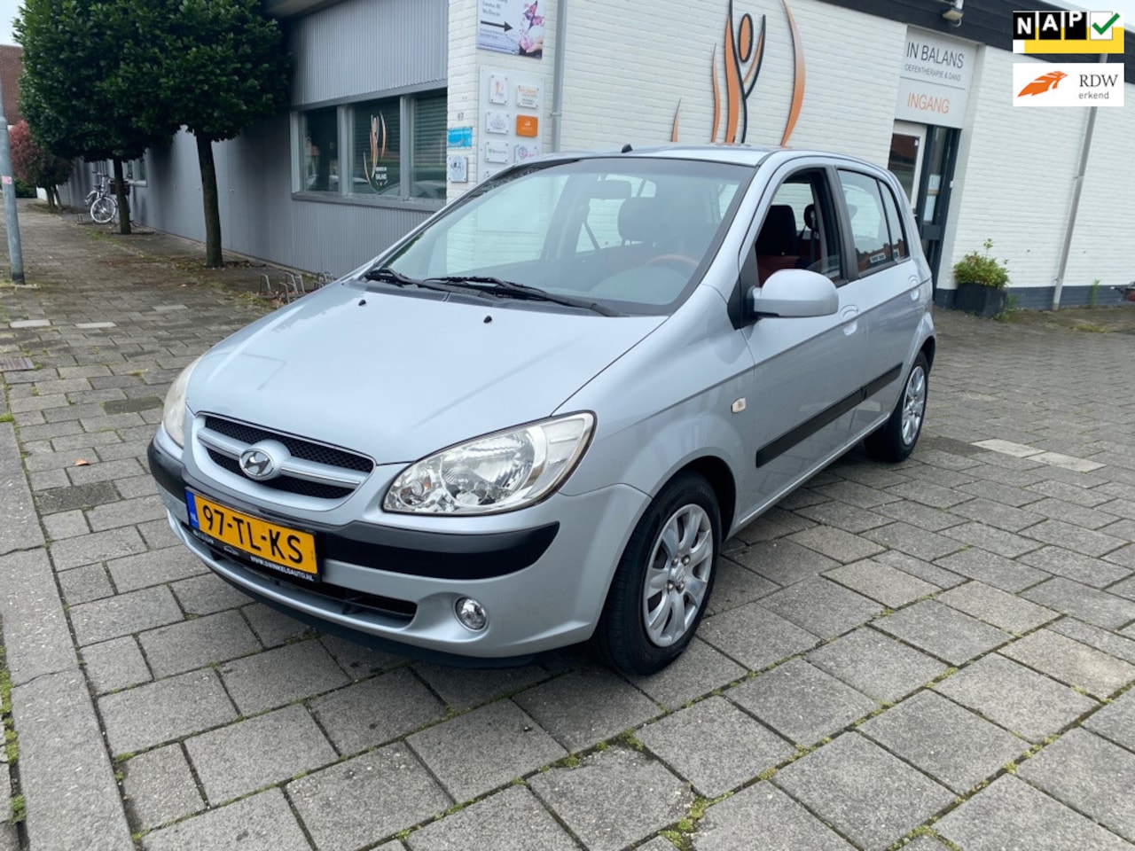 Hyundai Getz - 1.4i Dynamic NWE APK** AIRCO! - AutoWereld.nl