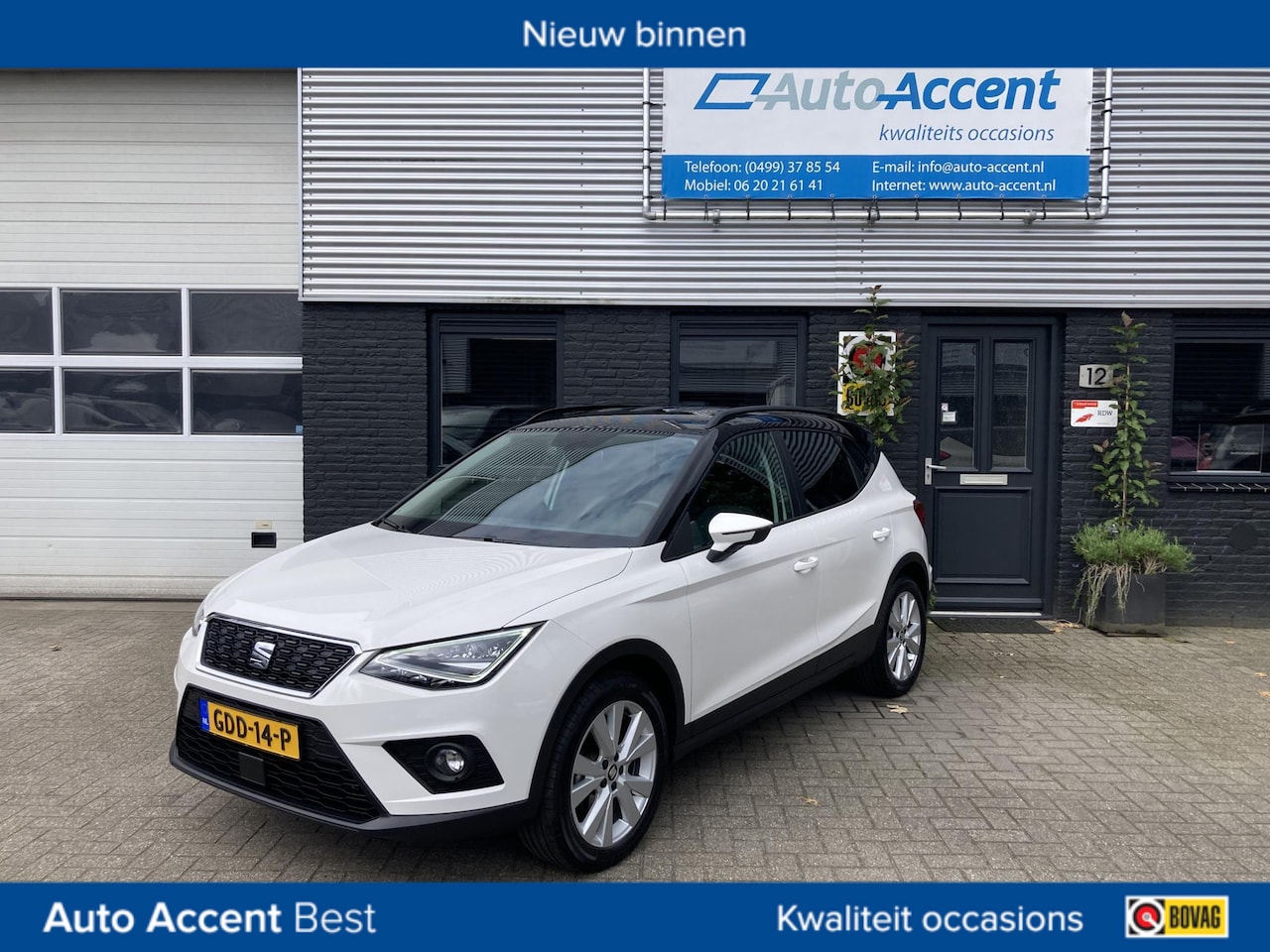 Seat Arona - 1.0 TSI FR Business Intense 115pk/Navi/Cruise/49dkm... - AutoWereld.nl