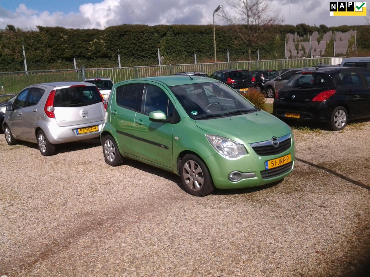 Opel Agila - 1.2 Enjoy AUTOMAAT NL AUTO 92 000 KM NAP ZEER lux,s AIRCO - AutoWereld.nl