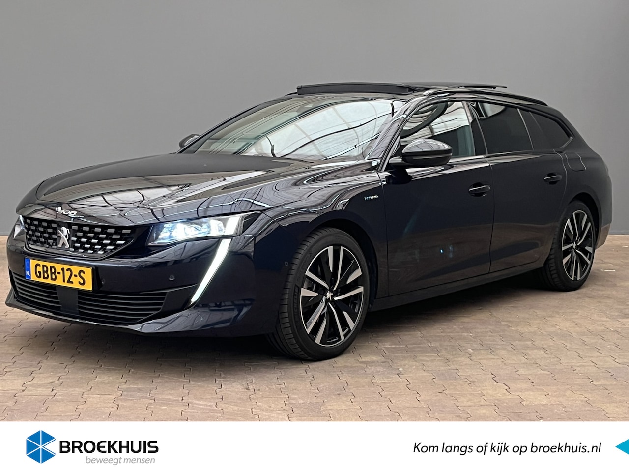 Peugeot 508 SW - 1.6 HYbrid GT Pack Business 225PK Automaat | Panorama Dak | Camera | Cruise | Stoelverwarm - AutoWereld.nl