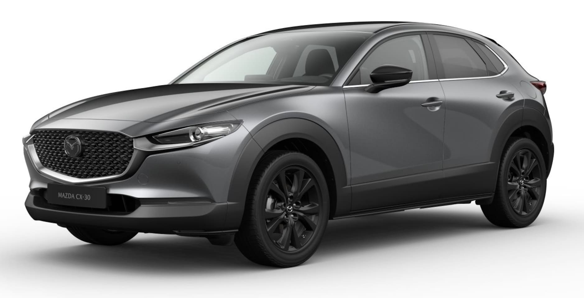 Mazda CX-30 - 2.0 e-SkyActiv-X M Hybrid Homura - Instapvoordeel - Machine Gray - AutoWereld.nl