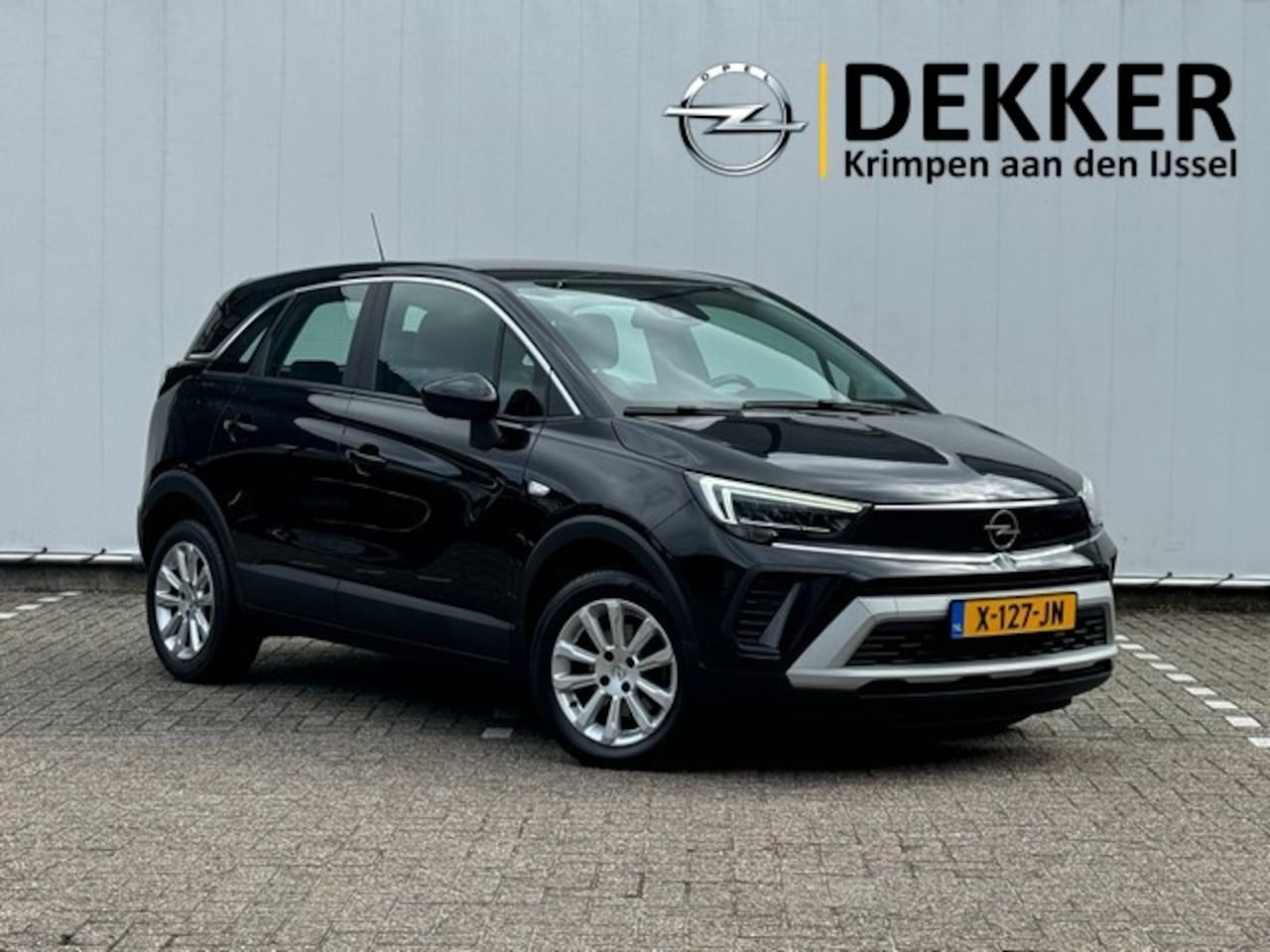 Opel Crossland - 1.2 Turbo Elegance luxe automaat met Leer, AGR, Winterpakket, LED - AutoWereld.nl