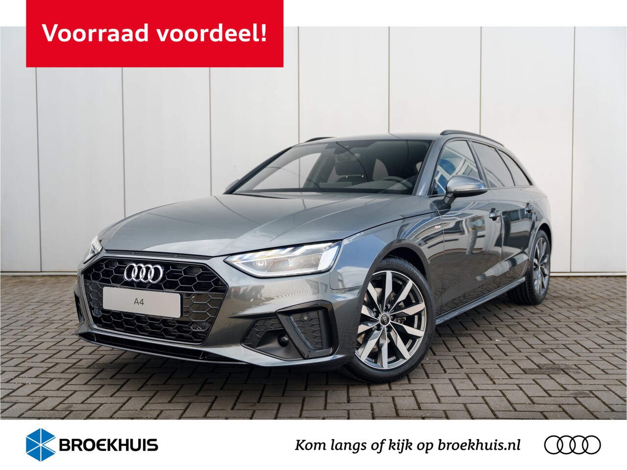 Audi A4 Avant - 35 TFSI S edition Competition | Stoelverwarming | Cruise control | Navigatie | Smartphone - AutoWereld.nl