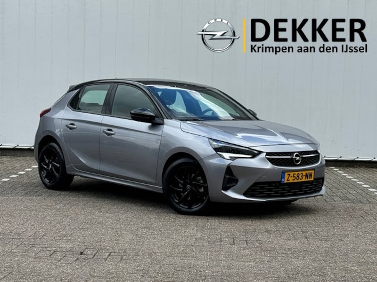 Opel Corsa - 1.2 Turbo GS met Navi-PRO, LED, 16inch, Donker glas, Zwart dak - AutoWereld.nl