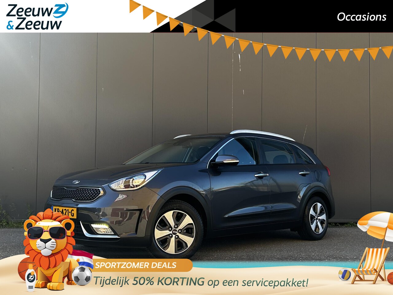 Kia Niro 1.6i Hybrid First Edition 2016 Hybride Occasion te koop op AutoWereld.nl