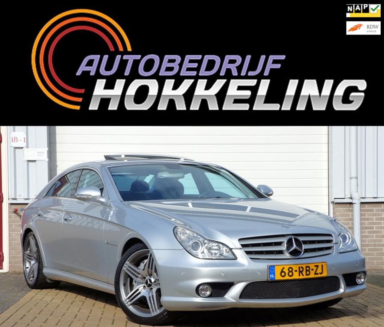 Mercedes-Benz CLS-klasse - 55 AMG 476pk V8; ** ORIGINEEL NL ** !! UNIEK !! - AutoWereld.nl