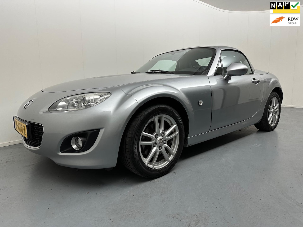 Mazda MX-5 Roadster Coupé - 1.8 TS Cabrio | Hardtop | Airco | Leder - AutoWereld.nl