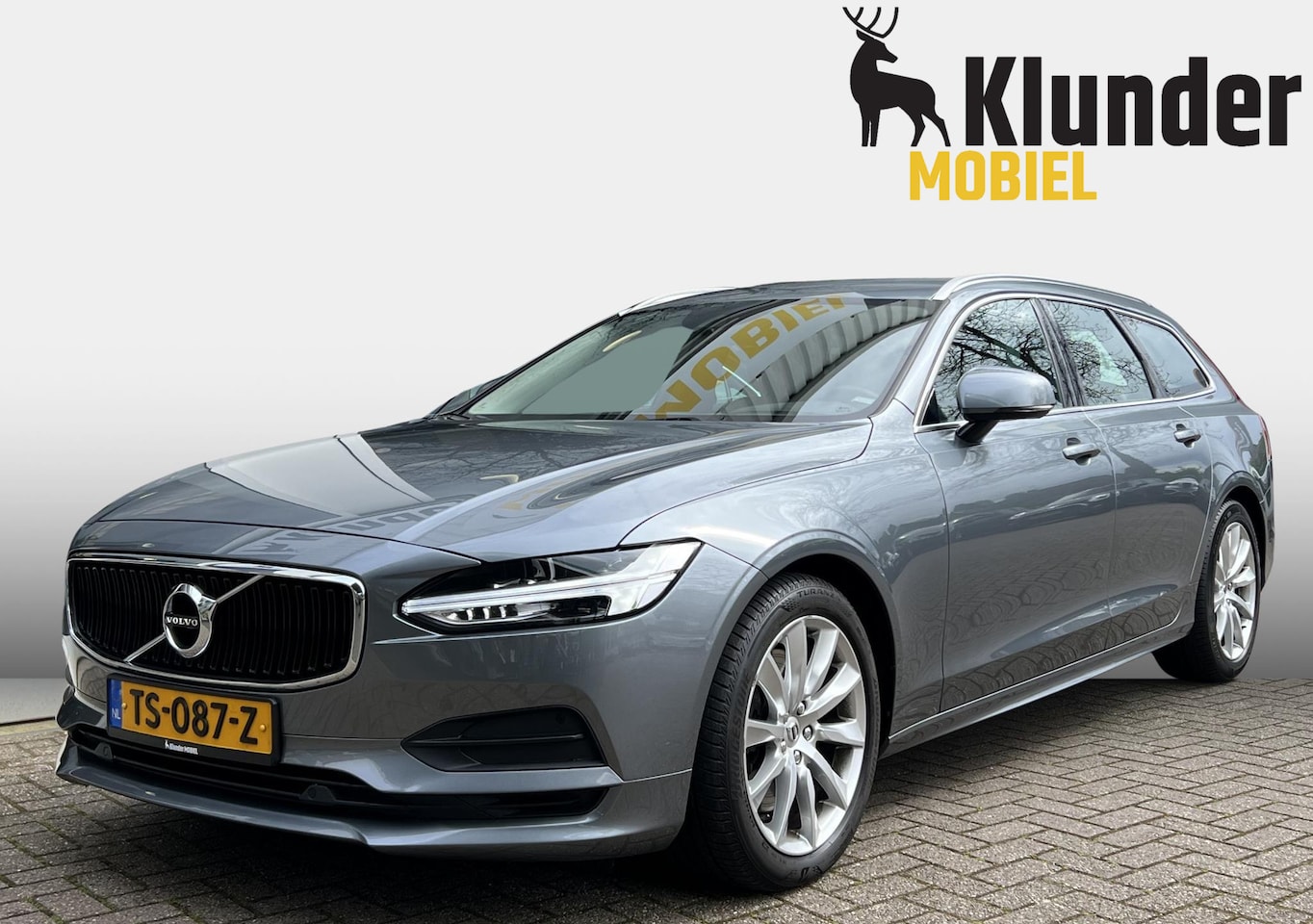 Volvo V90 - 2.0 T4 Momentum Aut. |Leder|Stuurverw.|1e Eig.| - AutoWereld.nl