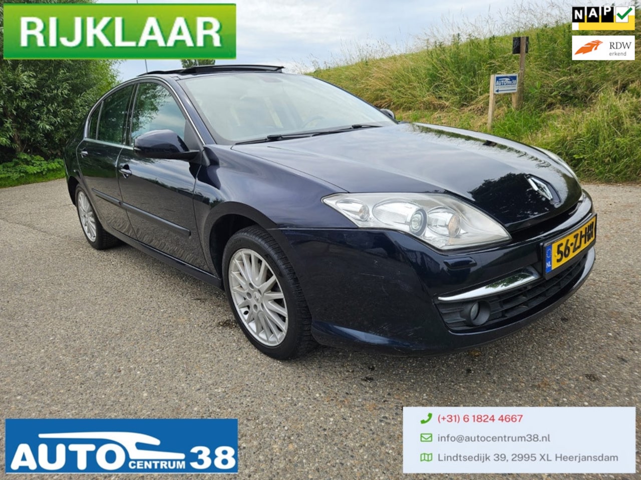 Renault Laguna - 2.0 16V T Dynamique/Panorama/Automaat/Vol Optie - AutoWereld.nl