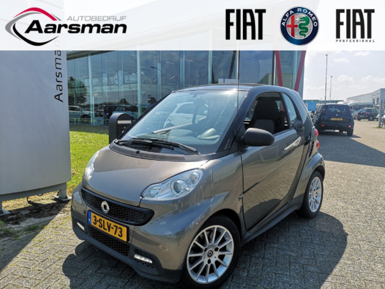 Smart Fortwo coupé - 1.0 mhd Pure | Airconditioning | Panoramadak - AutoWereld.nl